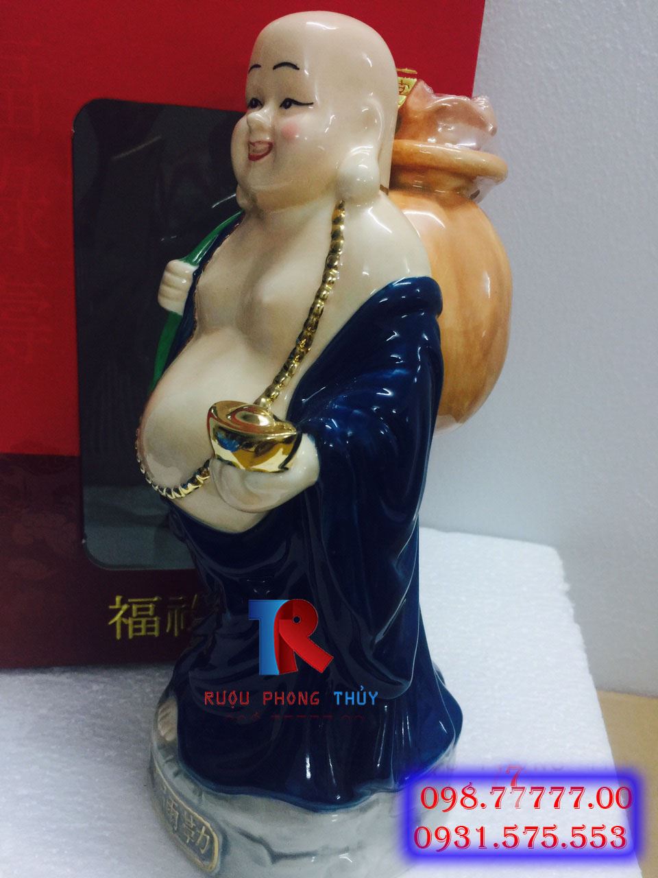 Rượu tượng Phật Di Lặc - Hái tài Đón Lộc Xuân 2019