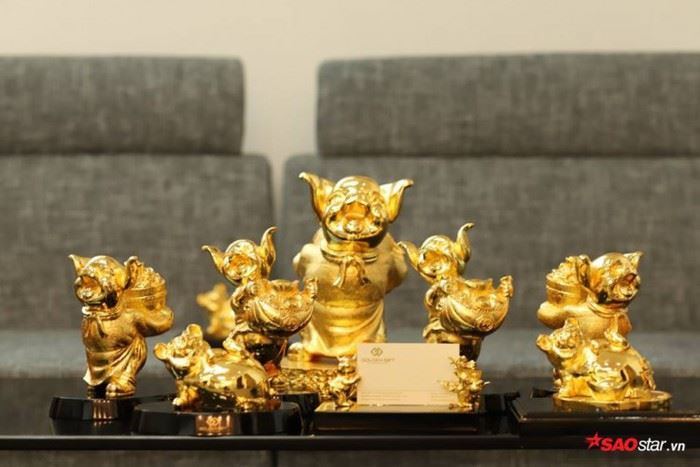 heo v&agrave;ng tết