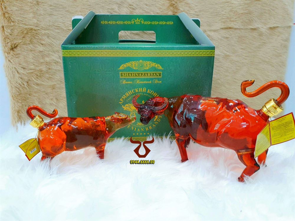 Rượu con Trâu Nga Shahnazaryan - Trâu Việt Nam